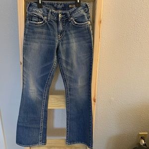 Silver jeans suki bootcut size 26